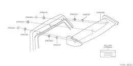Aeroparts, the spoiler front & rear
