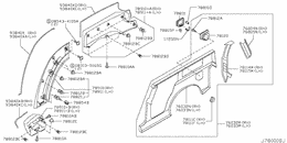 Rear fender & fitting