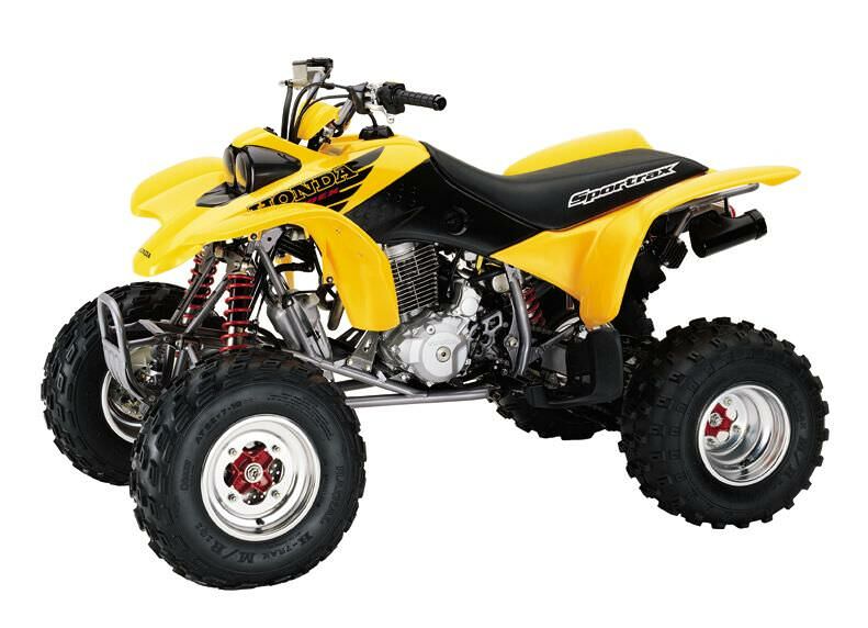 Honda TRX 450 White